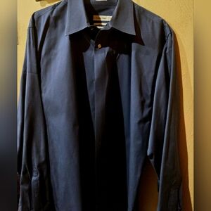 Calvin Klein Men's Dark Blue Shirt J